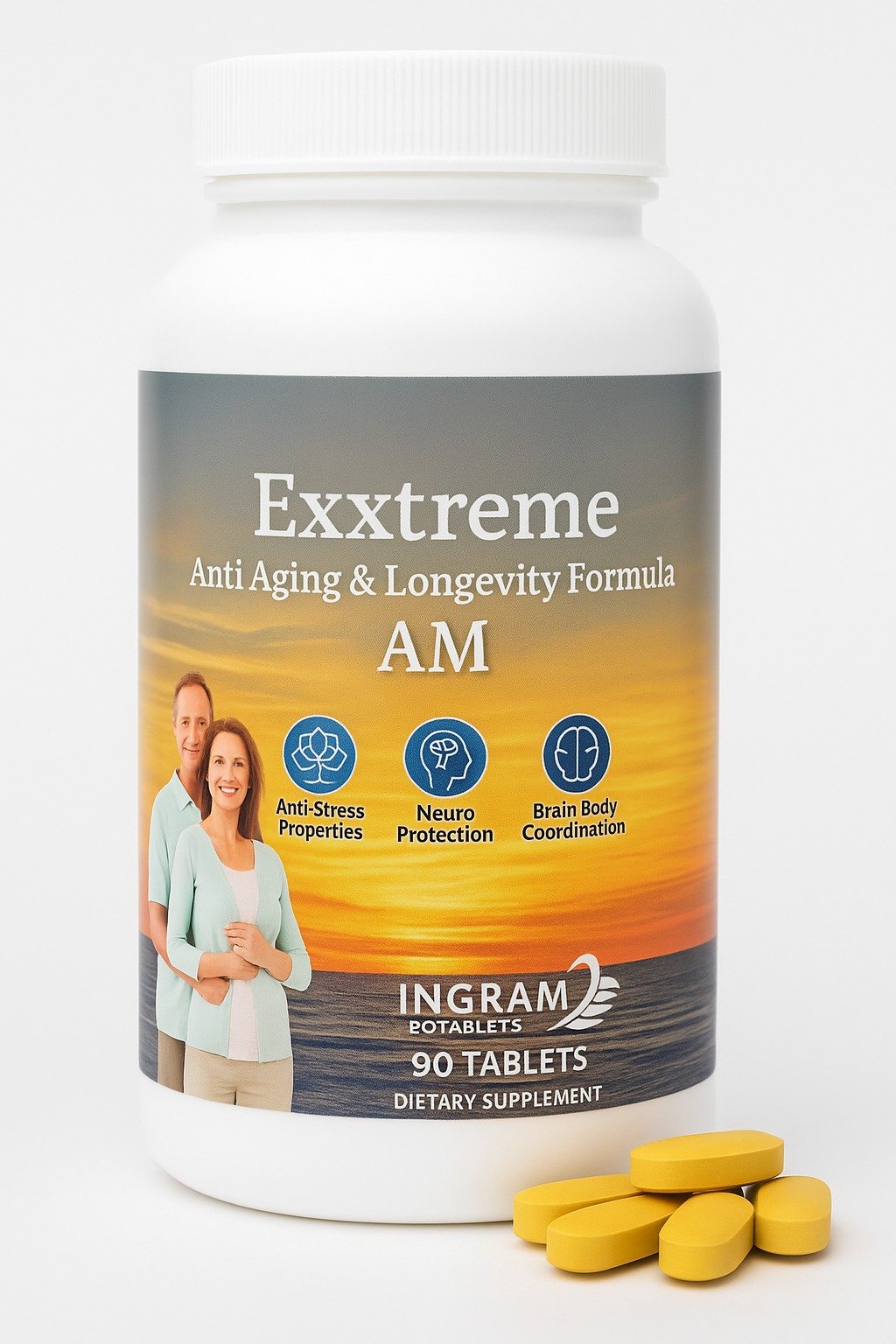 Exxtreme Anti Aging & Longevity Formula AM