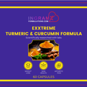 Exxtreme Tumeric & Curcumin Formula (1 Bottle)
