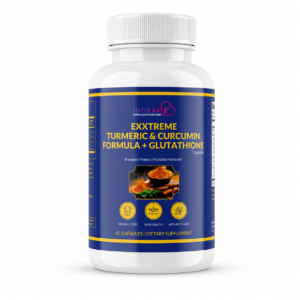 Exxtreme Tumeric & Curcumin Formula + Glutathione (1 Bottle)